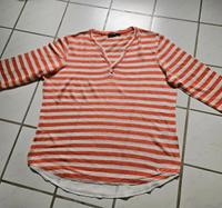 Brax Shirt Leinen Claire 3/4 Arm weiß orange Gr. 40 Hessen - Gladenbach Vorschau