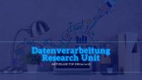 Datenverarbeitung/Resarch Unit - remote (m/w/d) Berlin - Charlottenburg Vorschau