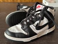 Nike Dunk high Gr. 41 Sneaker weiß schwarz Nordrhein-Westfalen - Bergkamen Vorschau