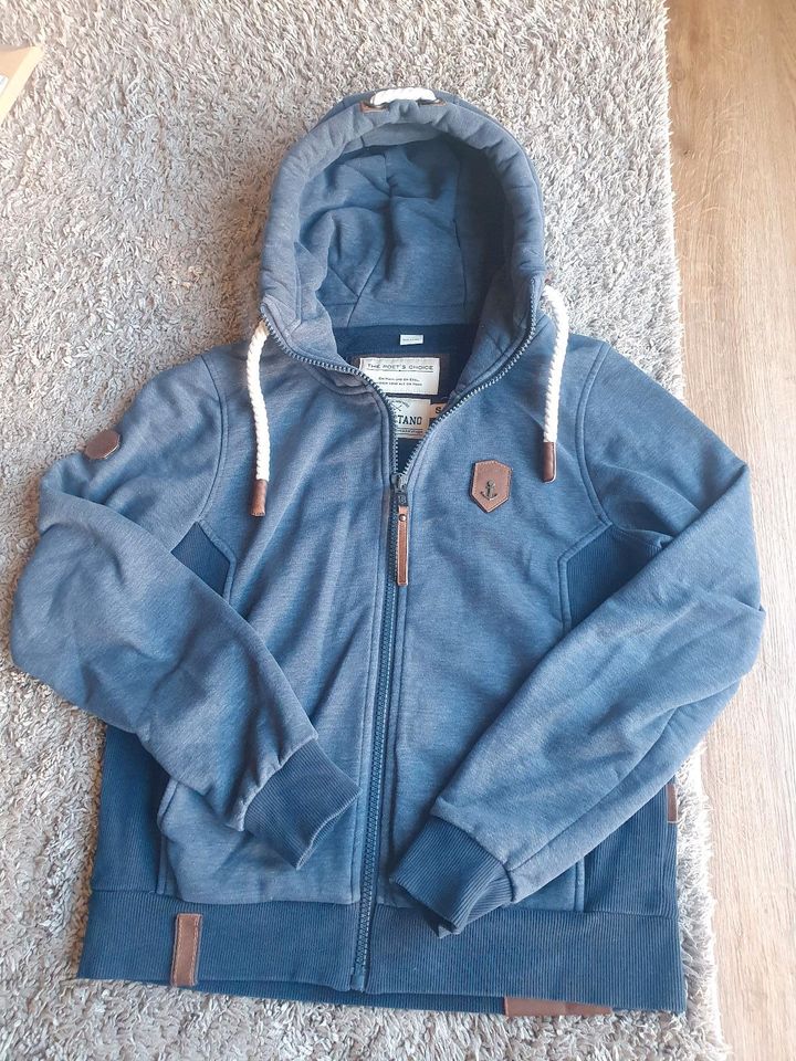 Naketano Sweatjacke in blau in Gr S in Itzehoe