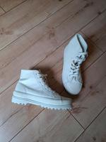 Superga alpina 38 sneaker high stiefletten chunky boots aus leder Hannover - Herrenhausen-Stöcken Vorschau