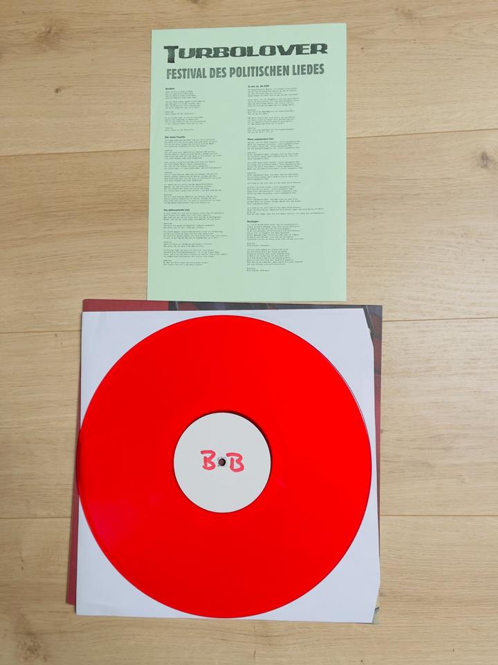 Turbolover – Festival Des Politischen Liedes, Vinyl, LP, Limited in Kloster Lehnin
