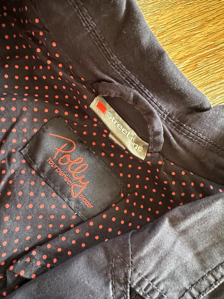 Blazer Sommerjacke Polly dunkelblau StreetOne 38 Business in Radeburg