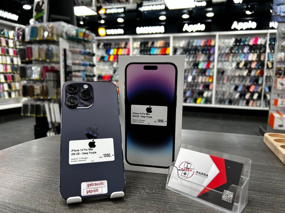 ✨Apple iPhone 14 Pro Max✨256GB-Deep Purple in Worms