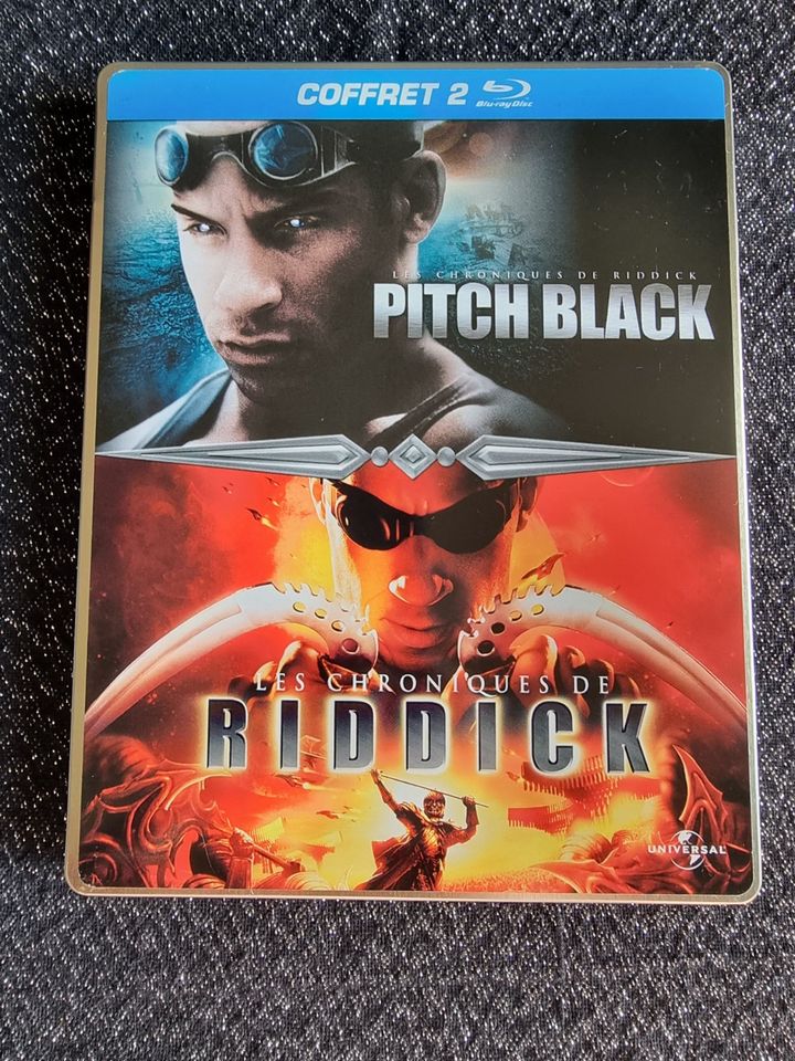 Pitch Black und Riddick - Blu-Ray Steelbook - FR Import - selten in Schenkelberg