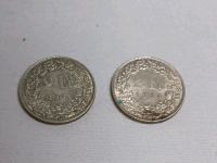 2 Schweizer Franken Silber  1957 / 1964 Bayern - Fürstenfeldbruck Vorschau