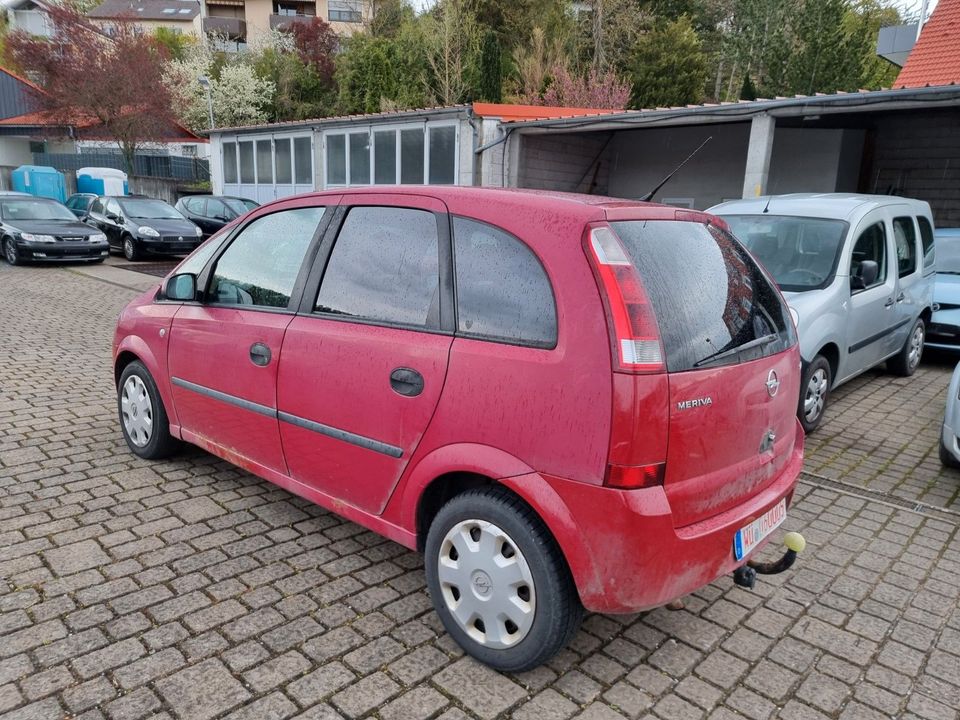 Opel Meriva 1.7 cdti  Klima  2xFuZv Anhkpl in Randersacker