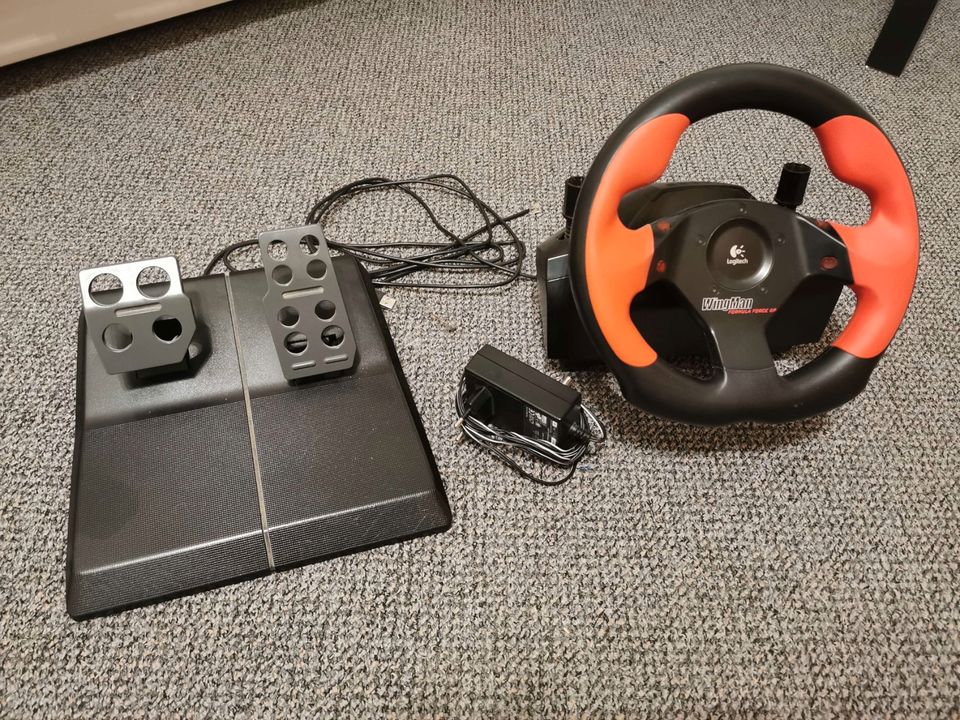 Logitech WingMan FormulaForce GP Lenkrad Wheel-kein G29/G920/G923 in Kalefeld