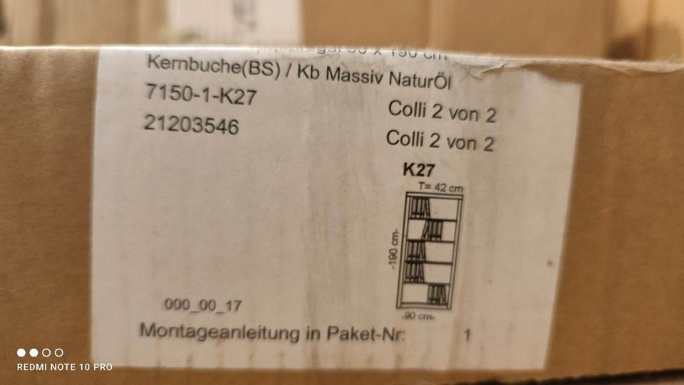 VOGL Möbelfabrik Standregal »Simone«, teilmassiv Kernbuche in Sachsen -  Chemnitz | eBay Kleinanzeigen ist jetzt Kleinanzeigen