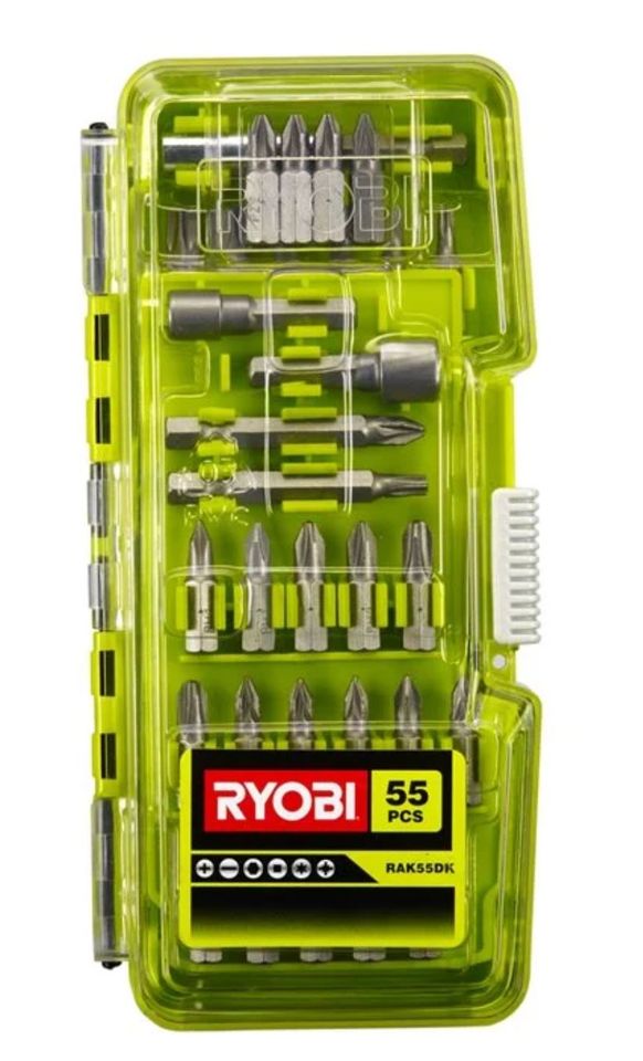 RYOBI 55-teiliges Schraubendreher-Bit-Set RAK55DK in Riedlingen