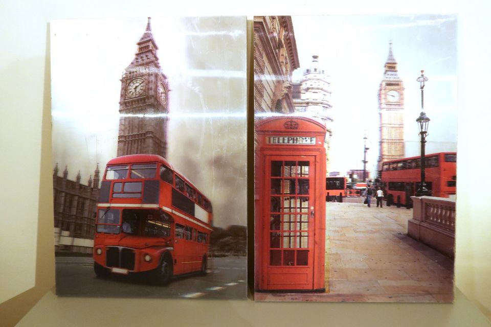 London Großbritanien Britain Lenticular 3D Leinwand Bigben in Hannover