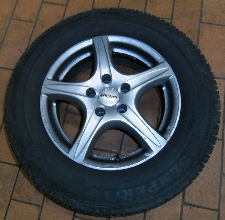 Kia Sportage Winterräder Winterreifen 215/70 R16 100T Ronal Alu in Rehna