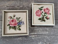 Gestickte Bilder Shabby Chic Wollbilder Rosenmotiv Kr. Altötting - Halsbach Vorschau