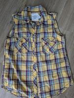 H&M Bluse Top Sommer Ärmellos gelb kariert Gr S Altona - Hamburg Bahrenfeld Vorschau