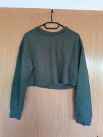 ZARA Damen Cropped Pulli khaki/dunkel grün Niedersachsen - Dinklage Vorschau