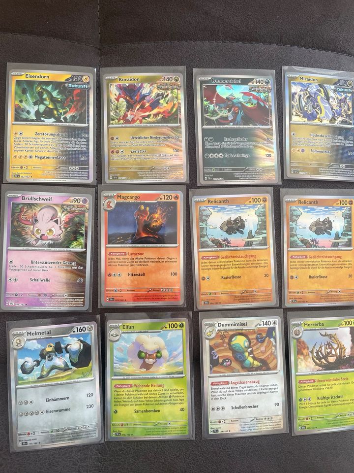 15 Holo Rare Karten aus dem Set Gewalten der Zeit in Öhringen