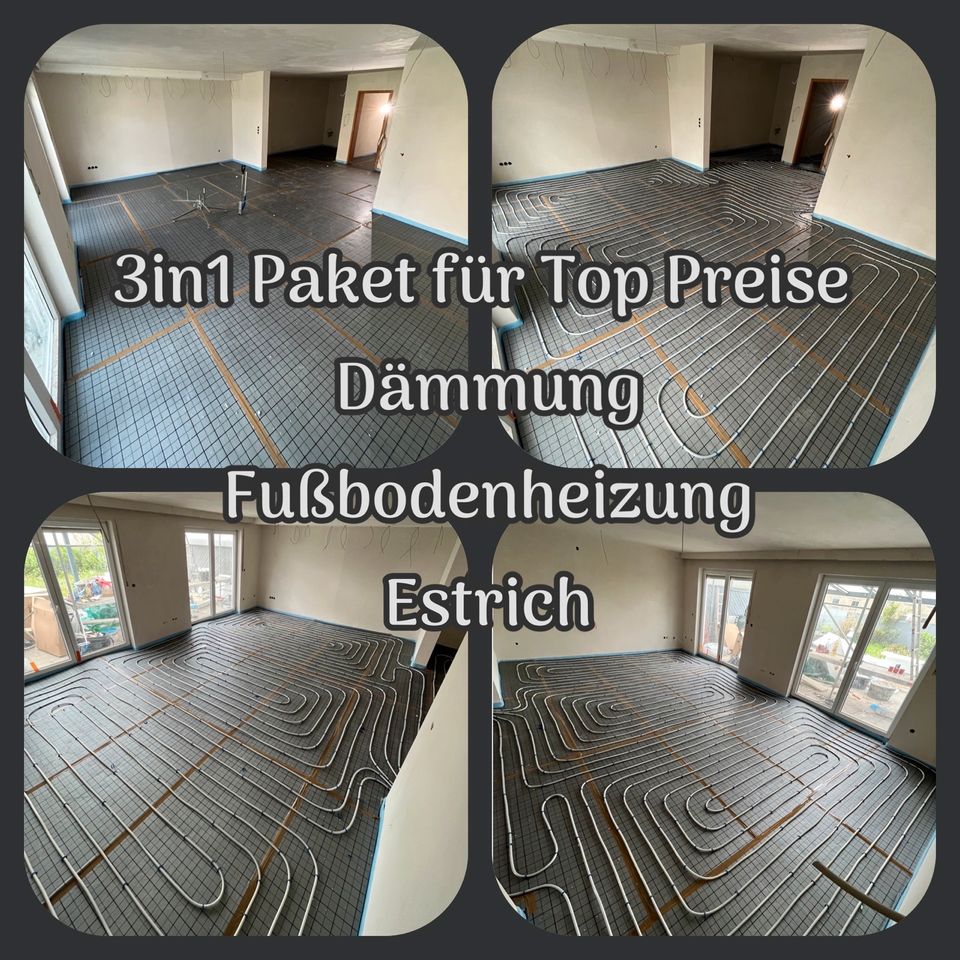 3in1 Paket Dämmung Fußbodenheizung Estrich in Solingen