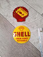 Emailschild Emaille shell Tankstelle Sachsen-Anhalt - Zörbig Vorschau