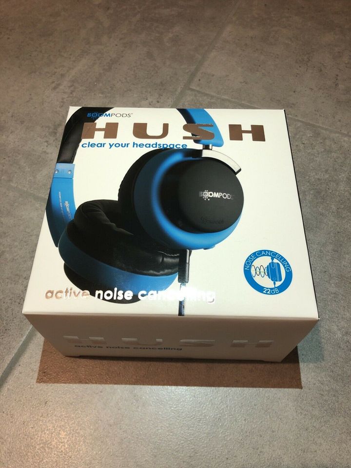 *Neu* Hush Boom Pods Active Noise Cancelling Headphones in Karlsruhe