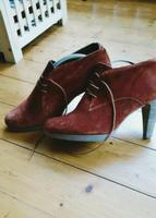 Neuer orange-rost farbener highheel, Venturini, Wildleder Bad Zwischenahn - Bloh Vorschau