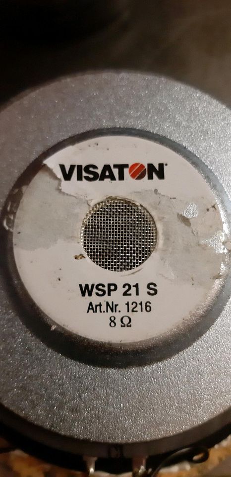 Visaton WSP 21 S Lautsprecher in Leverkusen