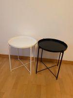 2x Ikea Gladom Nachttisch rund weis schwarz Rheinland-Pfalz - Schweich Vorschau