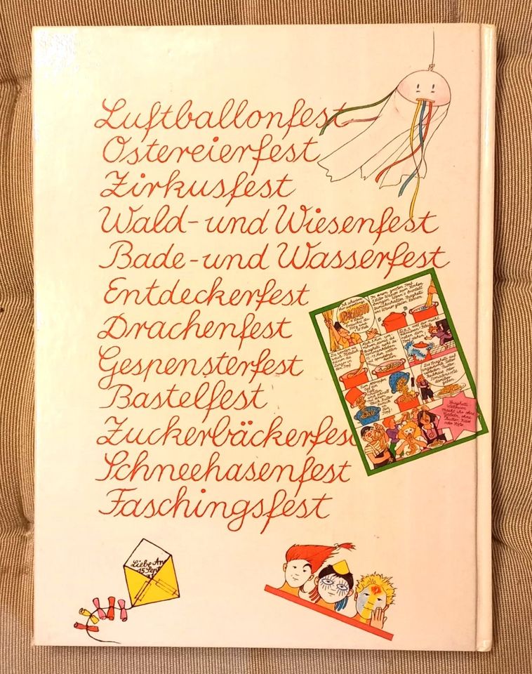 Buch Brigitte Kinderfeste_Könemund_Wir machen alles selbst_neuw. in Obersinn