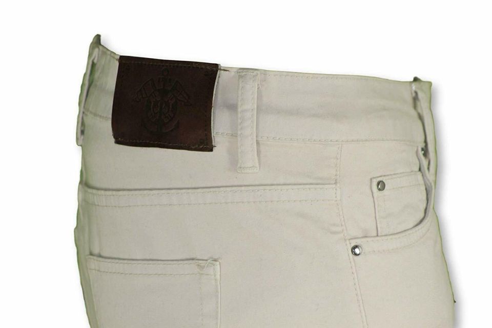 Lisa Campione Jeans hose 7631703 Damen Elfenbein Gr. 36 EU in Homburg