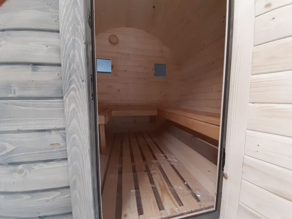 Fasssauna, Sauna, Saunahaus, Außensauna, Garten Sauna AUF LAGER in Heilbronn