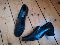 Gr.6 39 Loafer Halbschuhe Sioux Leder Schwarz Absatz Wie Neu Mitte - Wedding Vorschau