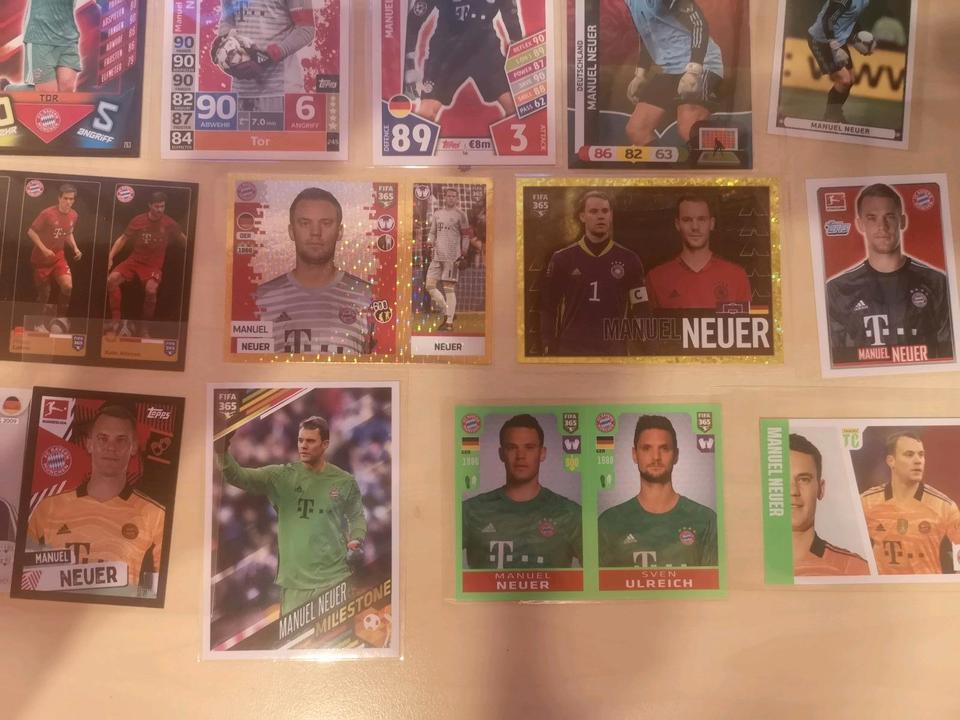 Manuel Neuer Sticker Panini WM, EM, Champions League, Bundesliga in Buchloe