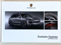 Porsche Cayenne Exclusive Prospekt Buch Broschüre 958 92A 2012 Niedersachsen - Seelze Vorschau