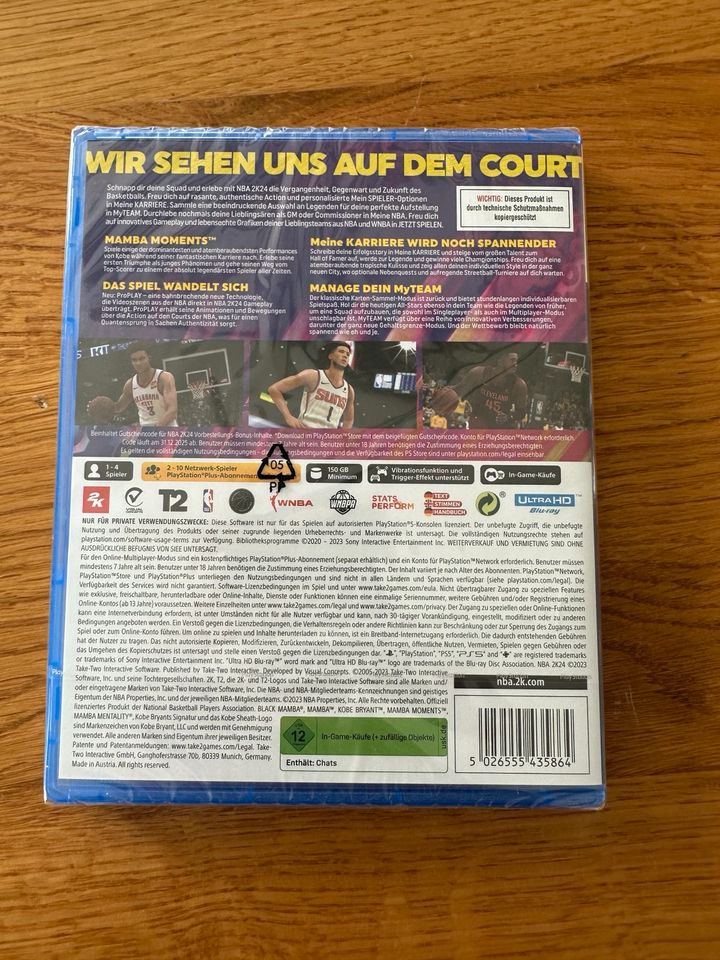 NBA2K24 KOBE BRYANT EDITION PS5 in Rheinberg