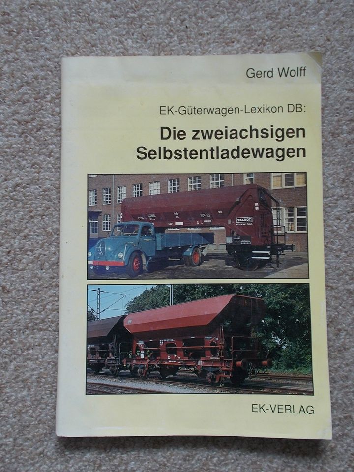 Die zweiachsigen Selbstentladewagen, EK-Güterwagen-Lexikon DB in Zwickau