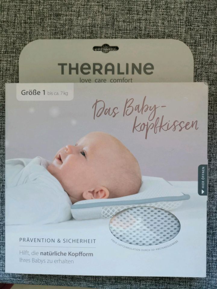 NEU Baby Kopfkissen, Theraline, OVP, Kissen gegen Kopfverformung in Gudensberg