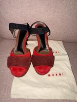 [VERKAUF] Sandalette Marke Marni Gr.39 rot Bayern - Würzburg Vorschau