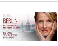 Elizabeth Gilbert Ticket Heute 18.04.24 Berlin - Mitte Vorschau