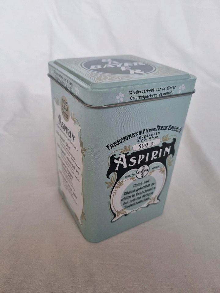 Neu Teedose/ Aspirin von Bayer Apotheke Werbung in Freyung