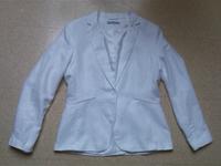 Blazer Gr. 42 40 Leinenoptik weiß H&M Bayern - Oberasbach Vorschau
