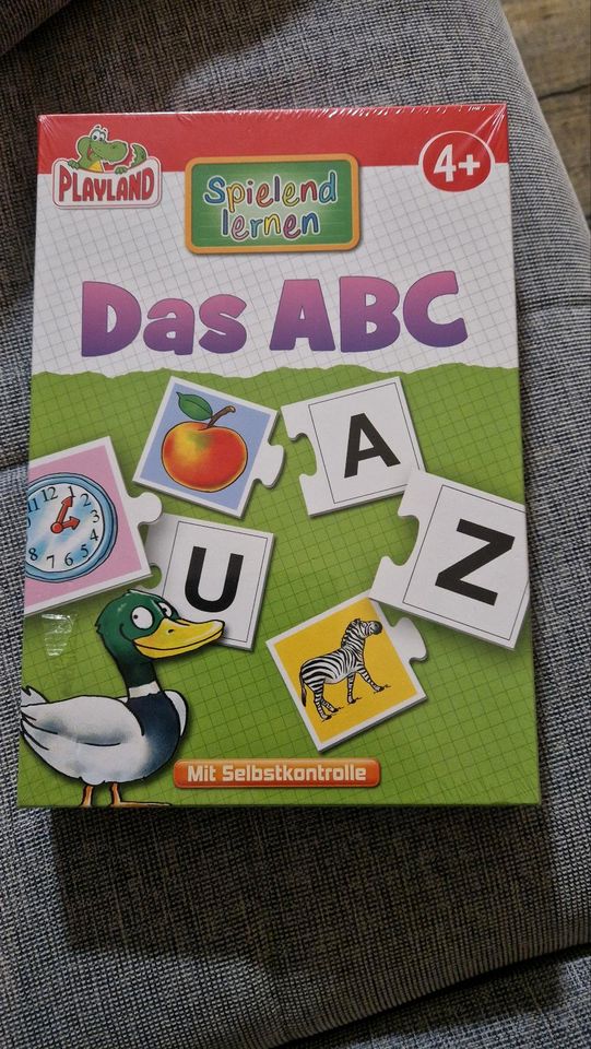 Das ABC-Spiel NEU und unbebutzt, original eingepackt in Dresden