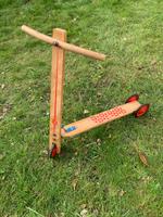 Original Vintage DDR Retro Roller aus Holz für Kinder Brandenburg - Cottbus Vorschau
