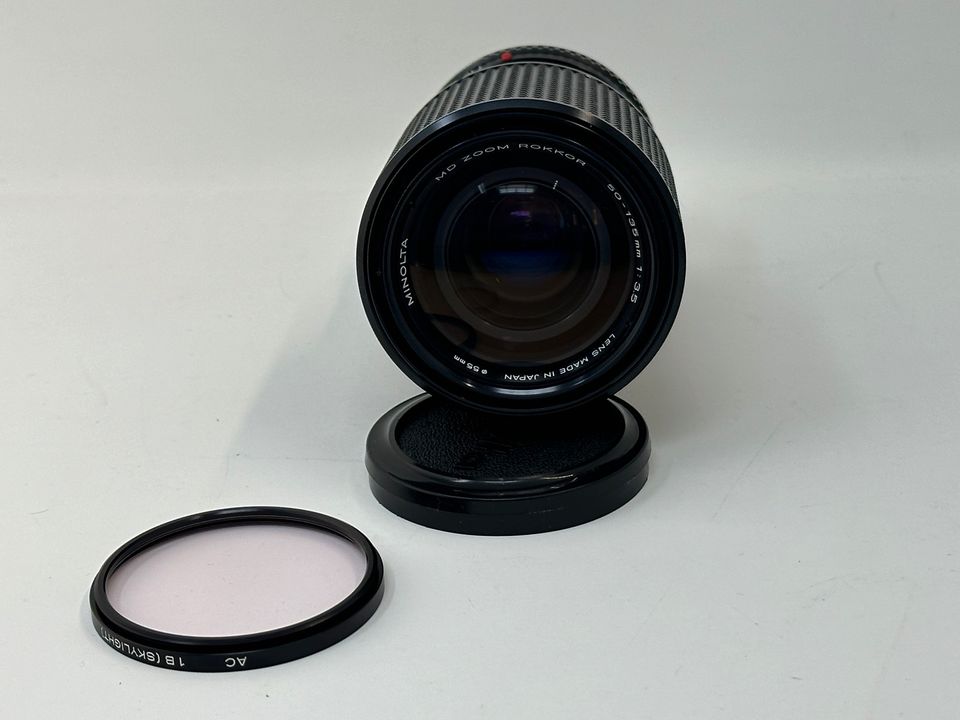 Minolta MD Zoom Rokkor, 50-135mm, 1:3.5, Ø55mm, 3.5 Lens, wie Neu in Hof (Saale)