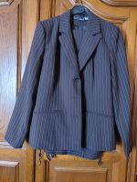 Damen Business Hosenanzug Set - Blazer&Hose - Gr 38 - Braun Hessen - Biblis Vorschau