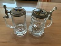 Bierkrug Bierseidel Bierglas Krug Seidel Zinndeckel im 2-er Set Baden-Württemberg - Rudersberg Vorschau