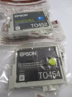 Original Epson Druckerpatrone gelb T0454 und blau T0452 Bayern - Elsenfeld Vorschau