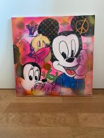 Pop Art Minnie & Mickey Mouse Leinwand 40x40 cm Frankfurt am Main - Dornbusch Vorschau