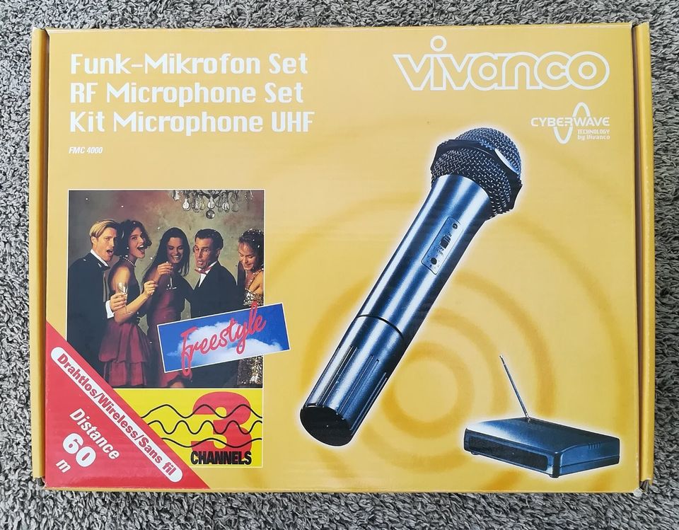 Funk-Mikrofon-Set "Vivanco FMC 4000" - originalverpackt, neu! in Frankfurt am Main