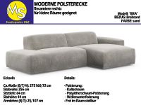 Sofa Couch Wohnlandschaft L Form Design Cordstoff naturfarben Nordrhein-Westfalen - Mettingen Vorschau