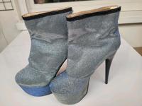 Diuniarza Damen High Heels Stiefeletten (Glitzer, schwarz) (NEU) Bayern - Hersbruck Vorschau