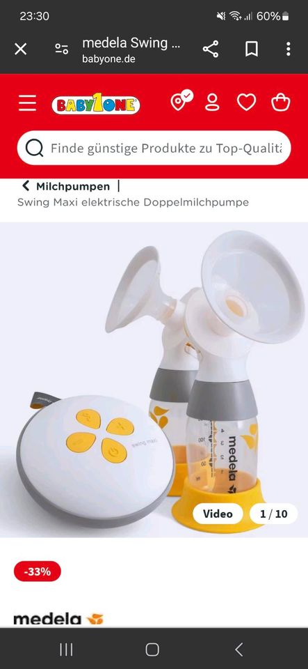 Abpumpgerät medela originalverpackung in Oberhausen